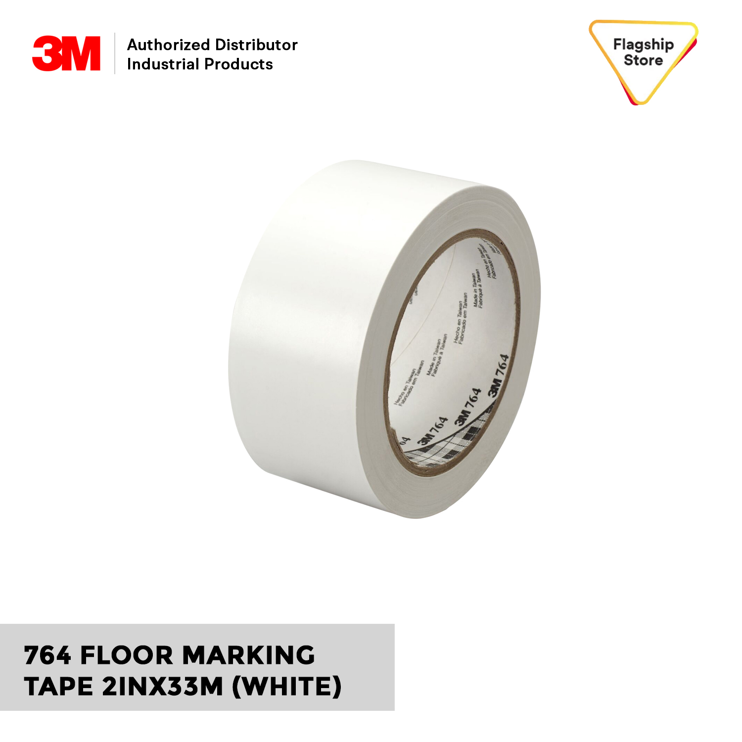 3M 764 50MM GREEN GENERAL PURPOSE TAPE, PVC, 33M X 50MM