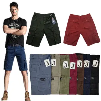 mens casual cargo shorts