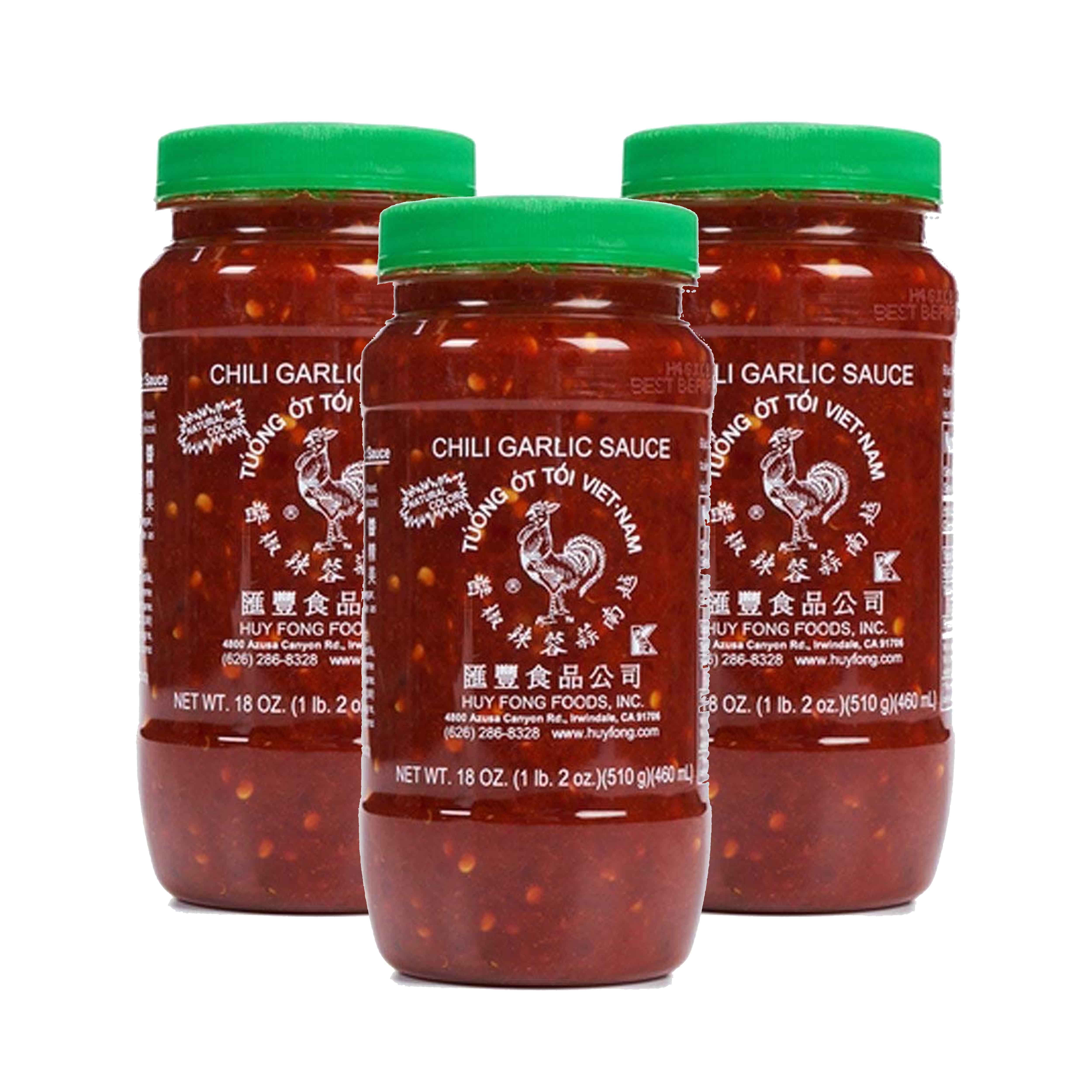 HUY FONG Chili Garlic Sauce 3pcs (18oz per piece) Lazada PH