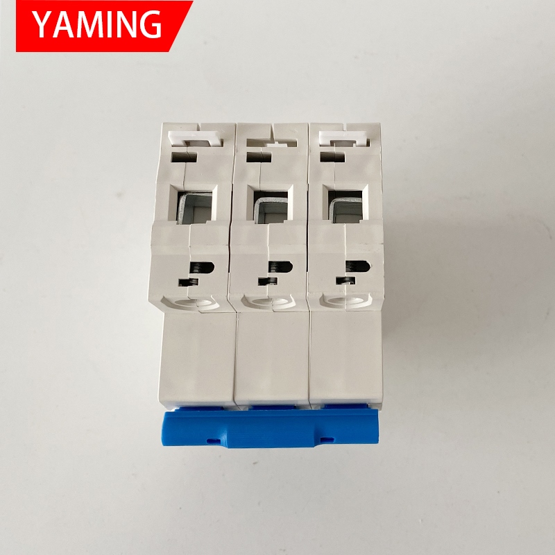 DZ47 63 MCB DIN Rail Mount Miniature Circuit Breaker 400V 3P 6 63A 3