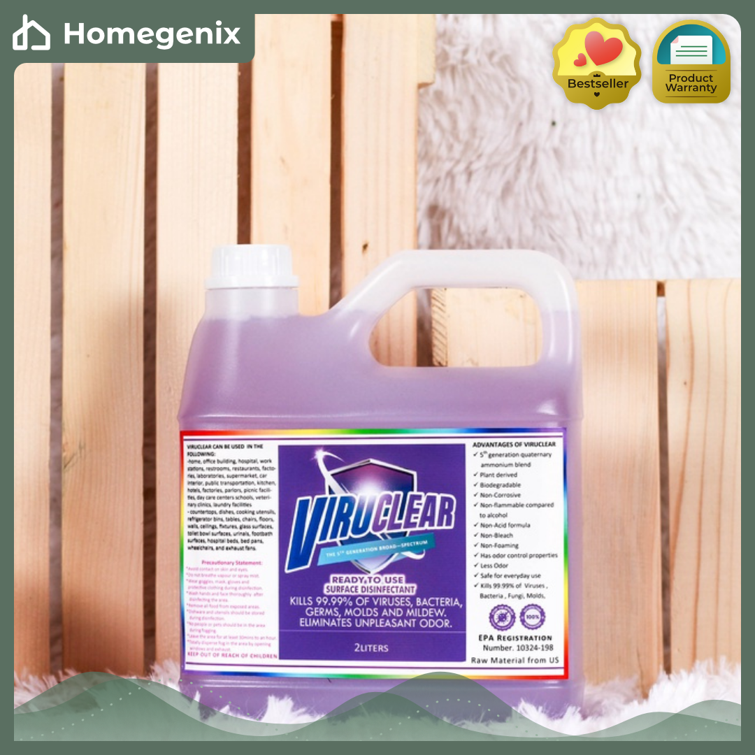 1 Gallon Viruclear Fogging Solution l Fogging Solution and Disinfectant