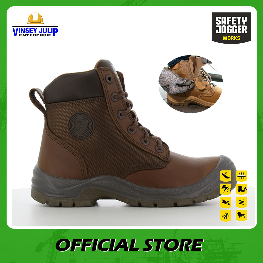 Safety Jogger Rush S3 SRC Steel Toe Cap and Steel Midsole Safety Shoes