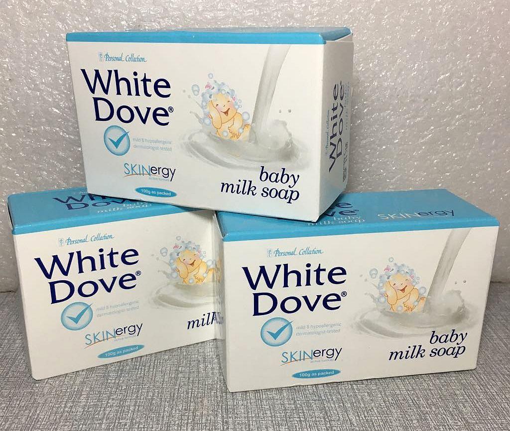 white dove baby milk soap