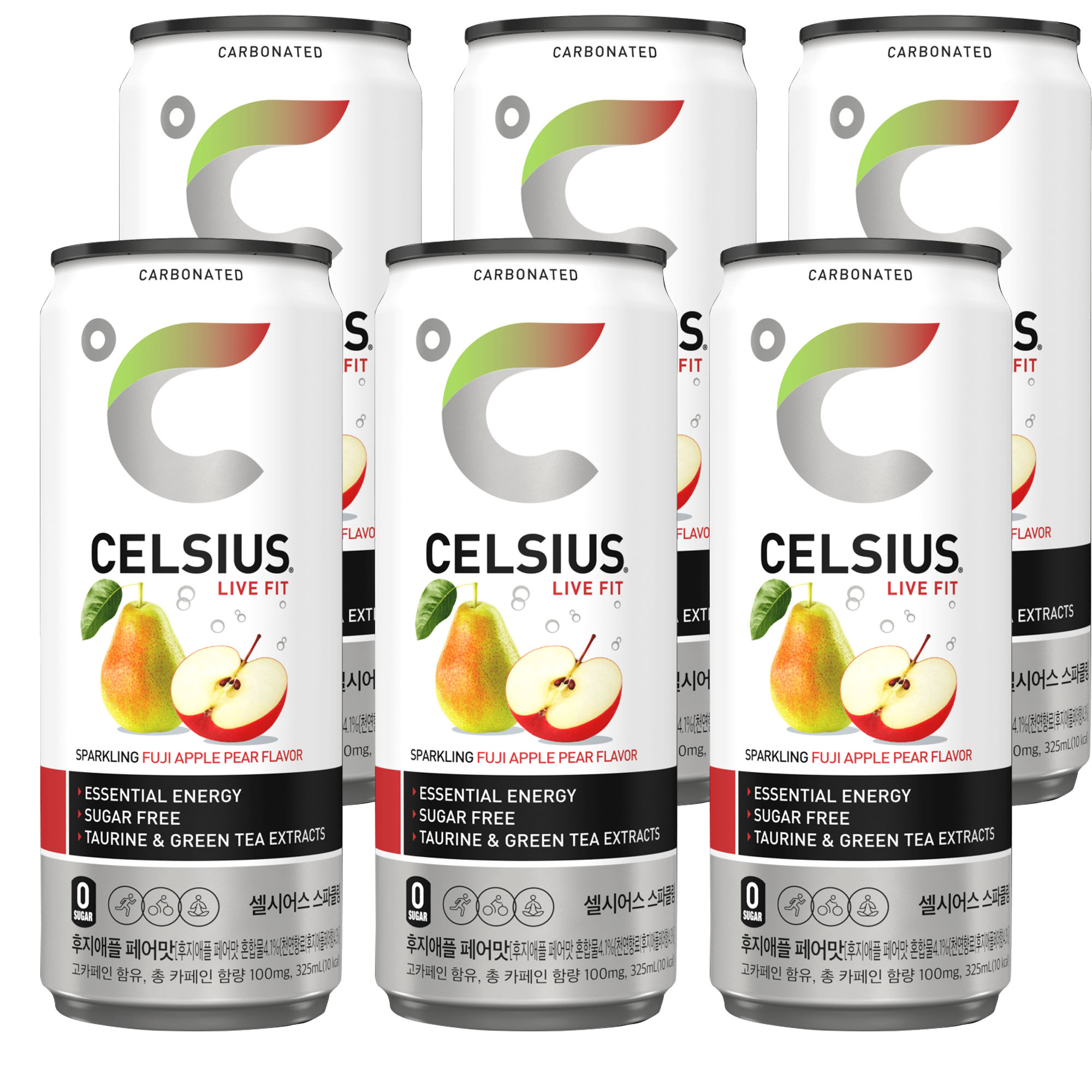 CELSIUS Peach Mango Green Tea, Peach Mango, Peach Vibes with limited
