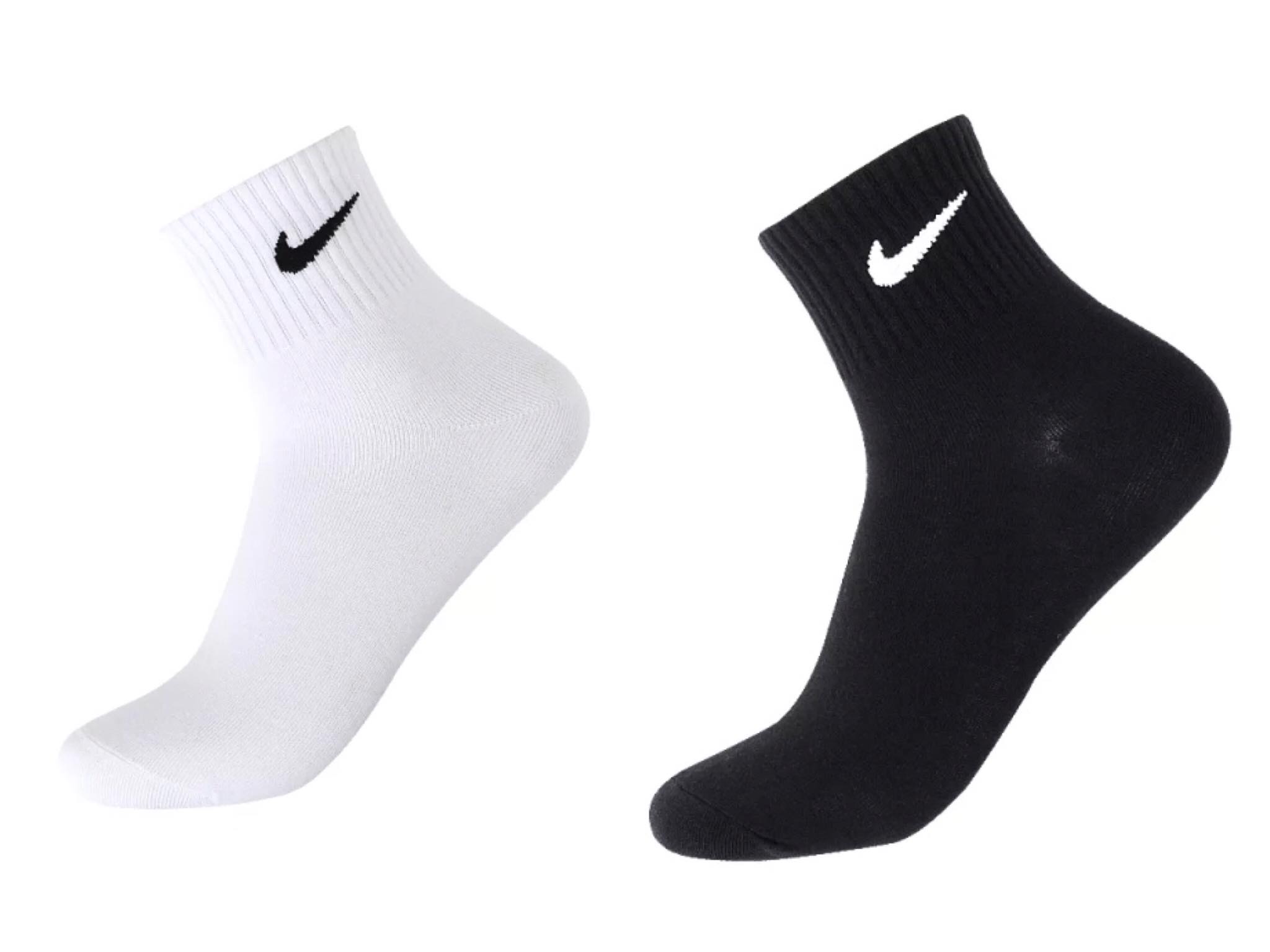 nike mid high socks