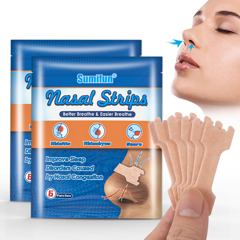 12 Pcs Nasal Strips for Snoring Reduce Stop Snoring Strips Sleeping ...