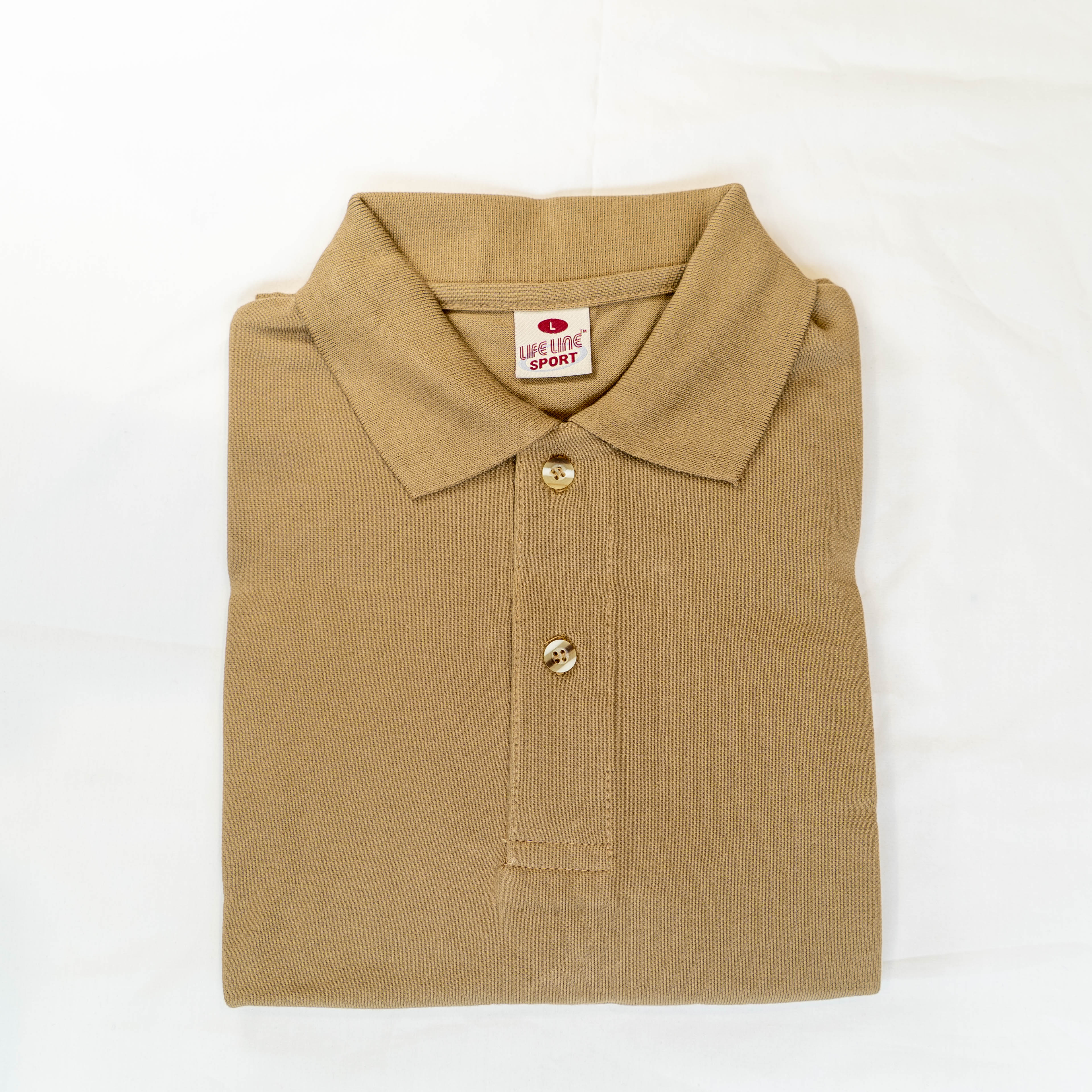 [kevsmerchandising] Lifeline Honeycomb Polo Shirt Khaki | Lazada PH