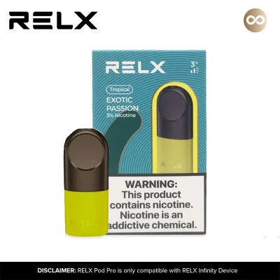 RELX Pod Pro EXOTIC PASSION For INFINITY DEVICE AND ESSENTIAL DEVICE (Vape Juice)