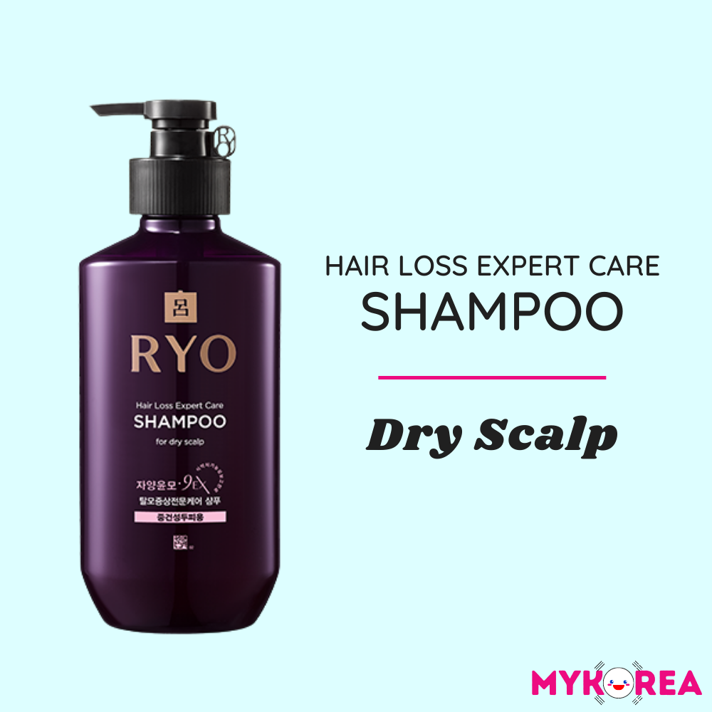 RYO Hair Loss Expert Care Shampoo Jayang Yunmo 9EX 400ml Oily Scalp, Sensitive Scalp, Dry