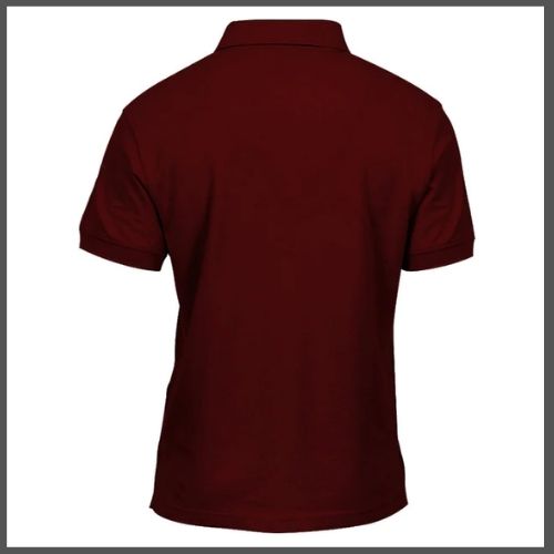 SOFTEX MAROON POLO SHIRT AND ROUND NECK TSHIRT Plain Unisex Polo