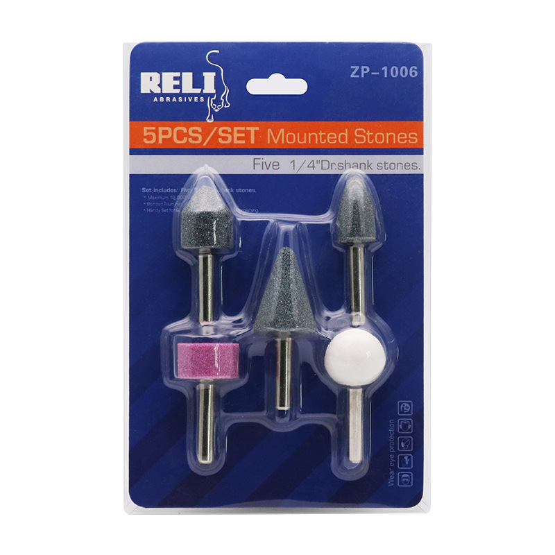 RELI ABRASIVES Mounted Stones ZP1006 5pcs/set Lazada PH
