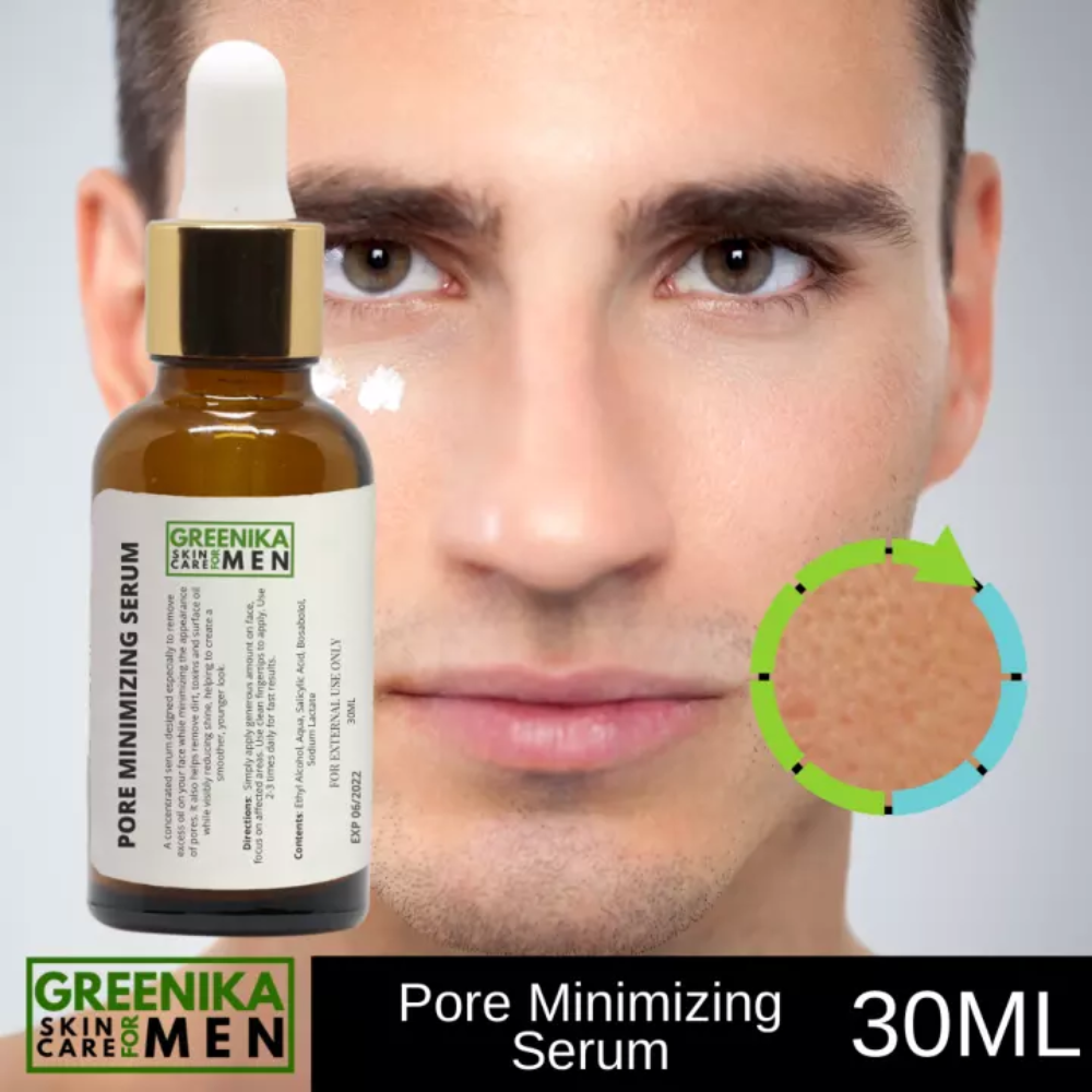 [ PIMPLE REMOVER + OIL CONTROL ] Greenika for Men Pore Tightening