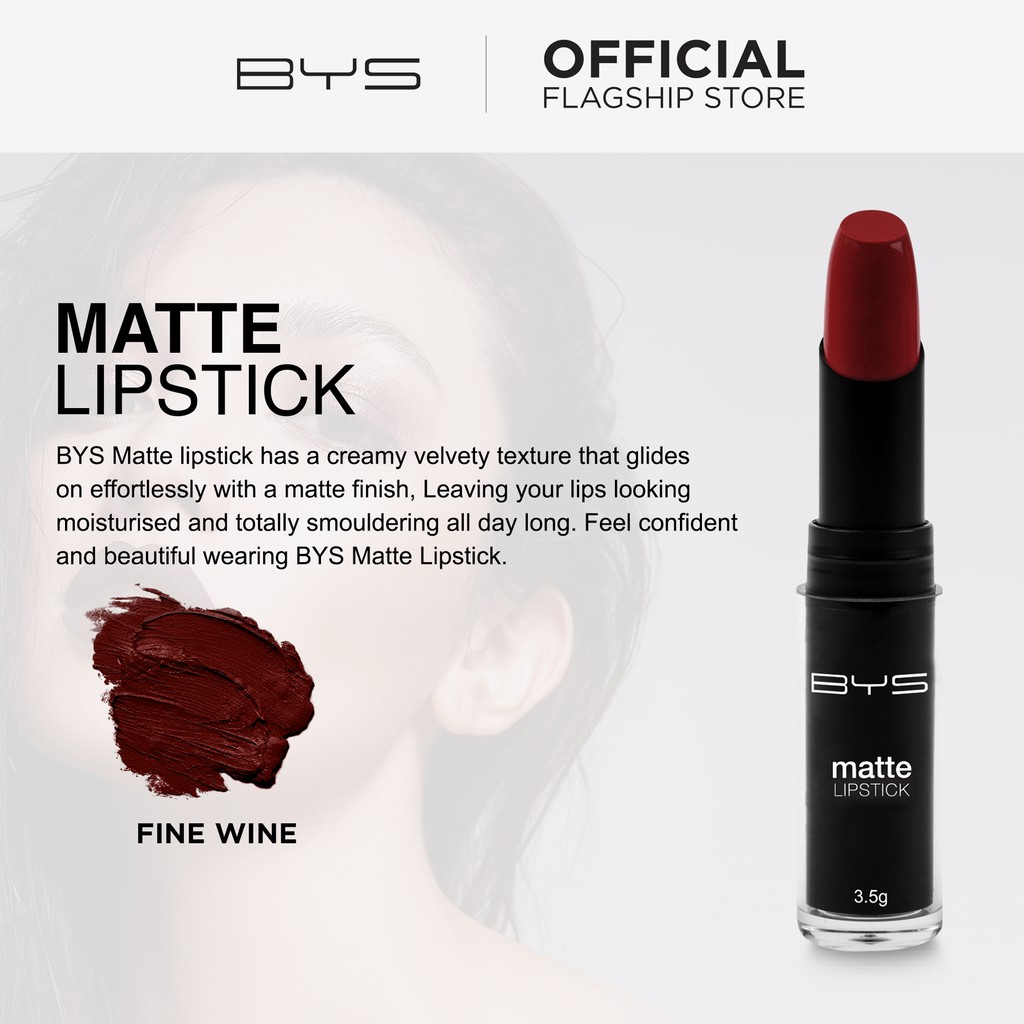 bys matte lipstick shades