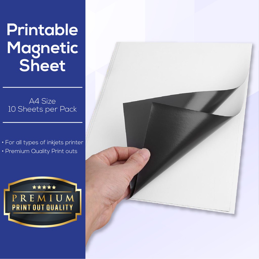 Printable Magnetic Sheet A4 Pack Of 10 Lazada Ph