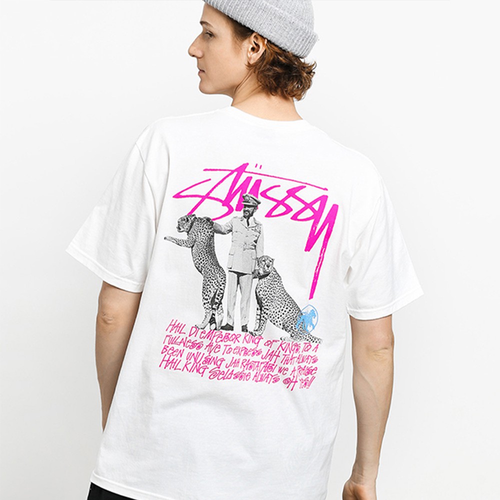 STUSSY 19SS EMPEROR T-Shirt MAN/WOMAN 