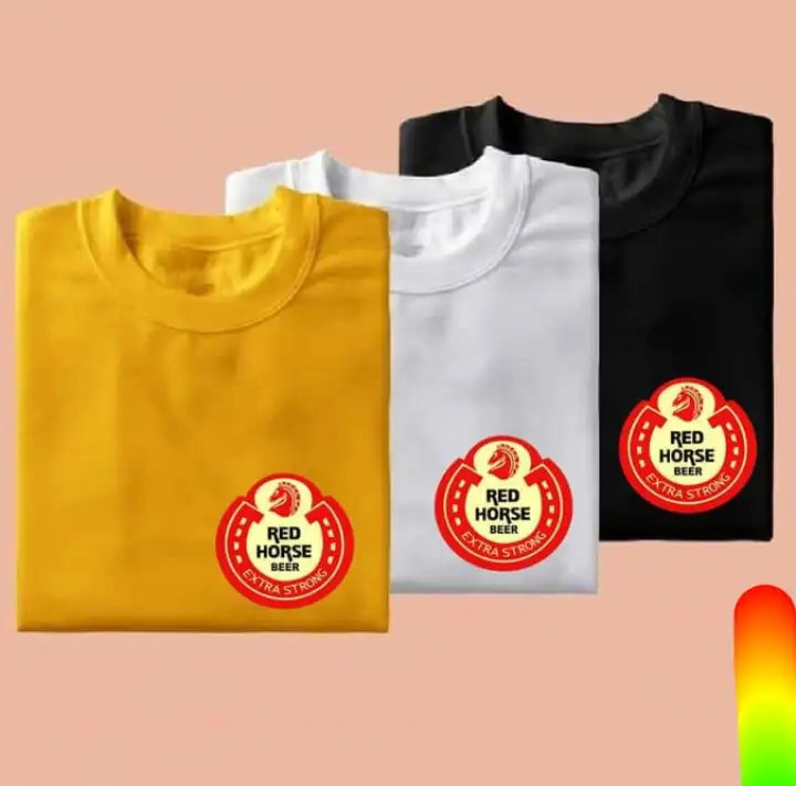 red horse beer t shirt