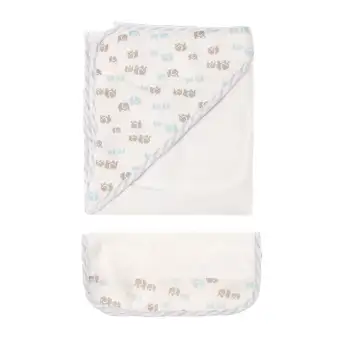 bloom hooded towel