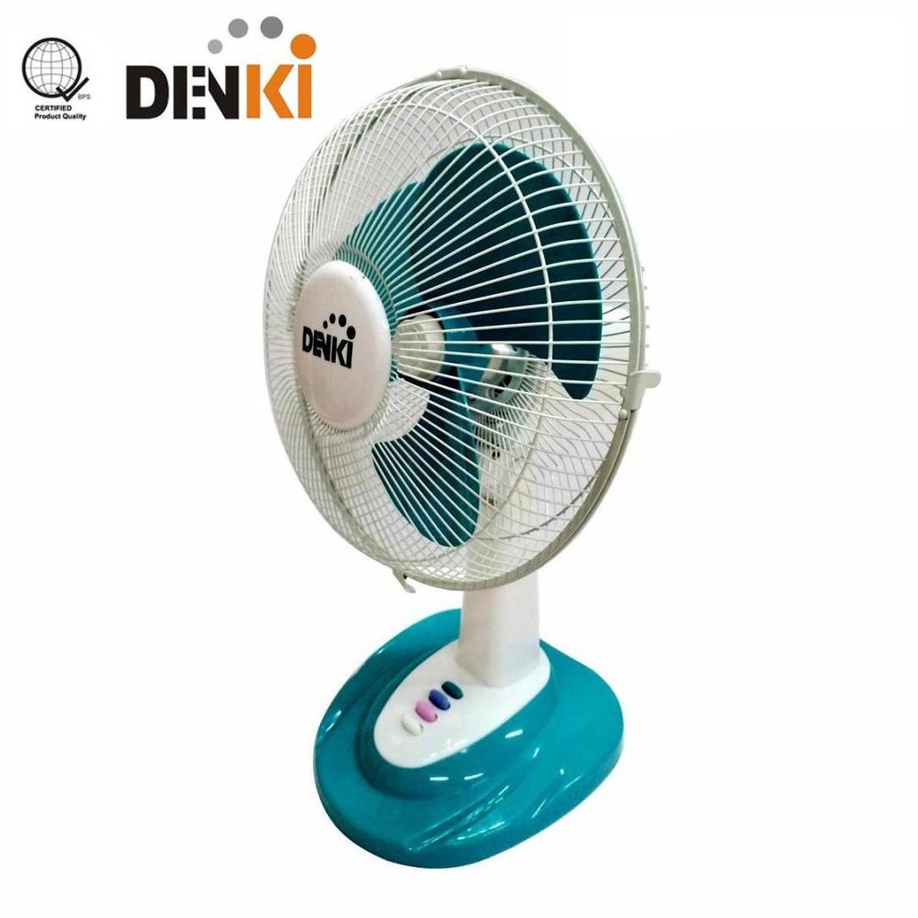 Denki 12 Desk Fan (Green) airfoil fan blade Lazada PH
