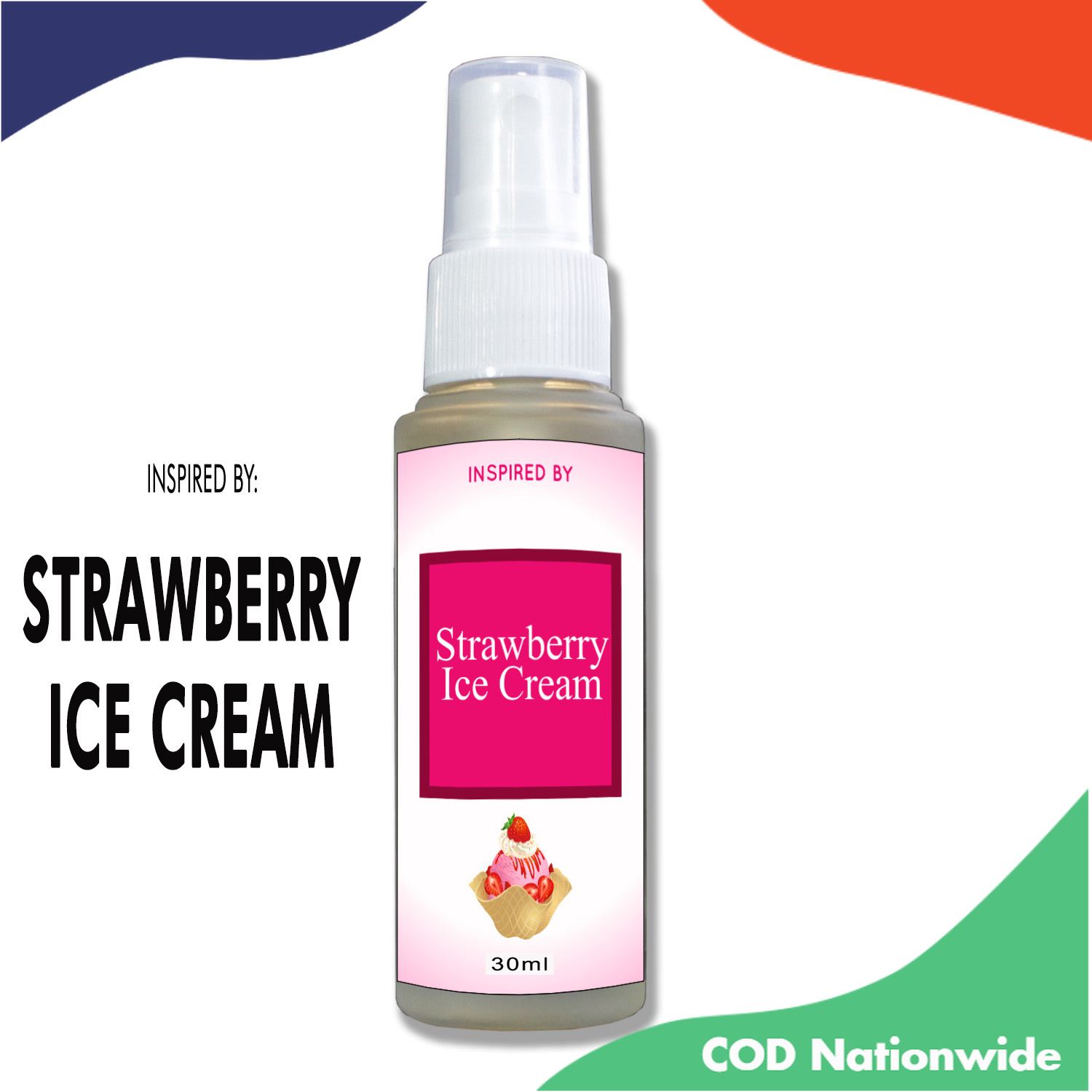 Strawberry Ice Cream Perfume Collection Best Seller Oil Based Long