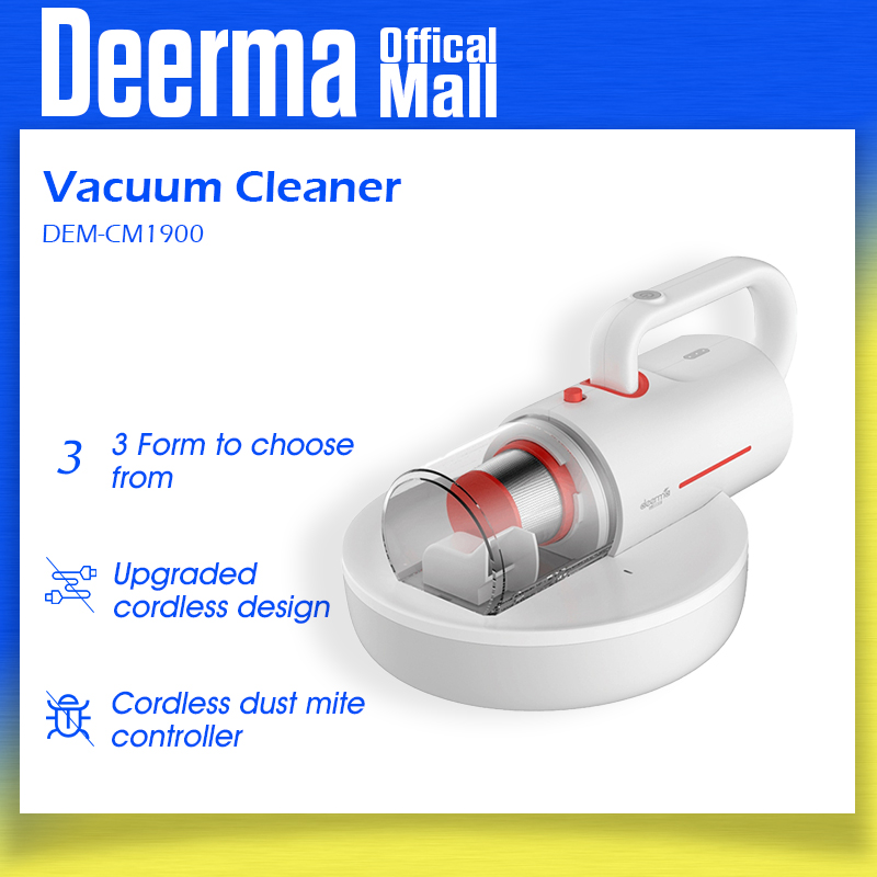 Deerma UV Mites Removal Vaccum Cleaner CM1900 Wireless Rechargeable