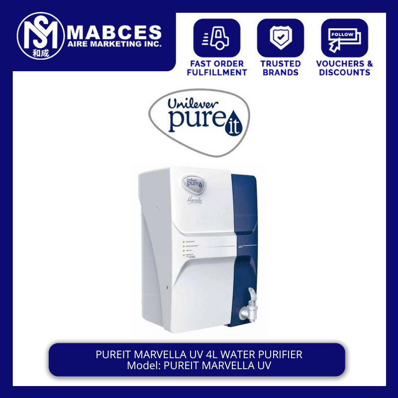 Pureit Marvela PUREIT Marvella UV 4L Water Purifier PUREIT MARVELLA UV | Lazada PH