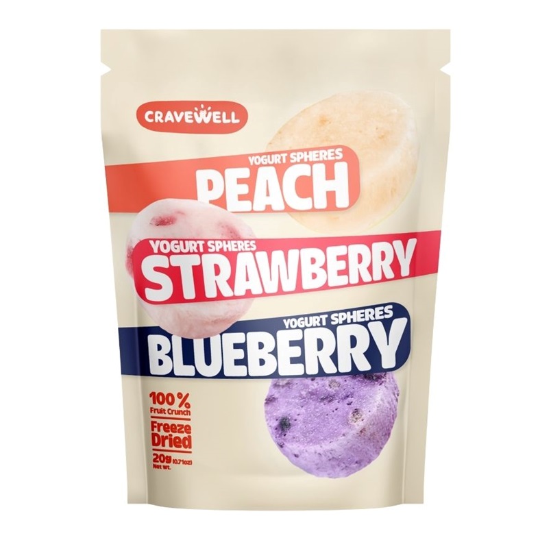 Cravewell Peach Strawberry Blueberry Yogurt Sphere 20g Lazada PH
