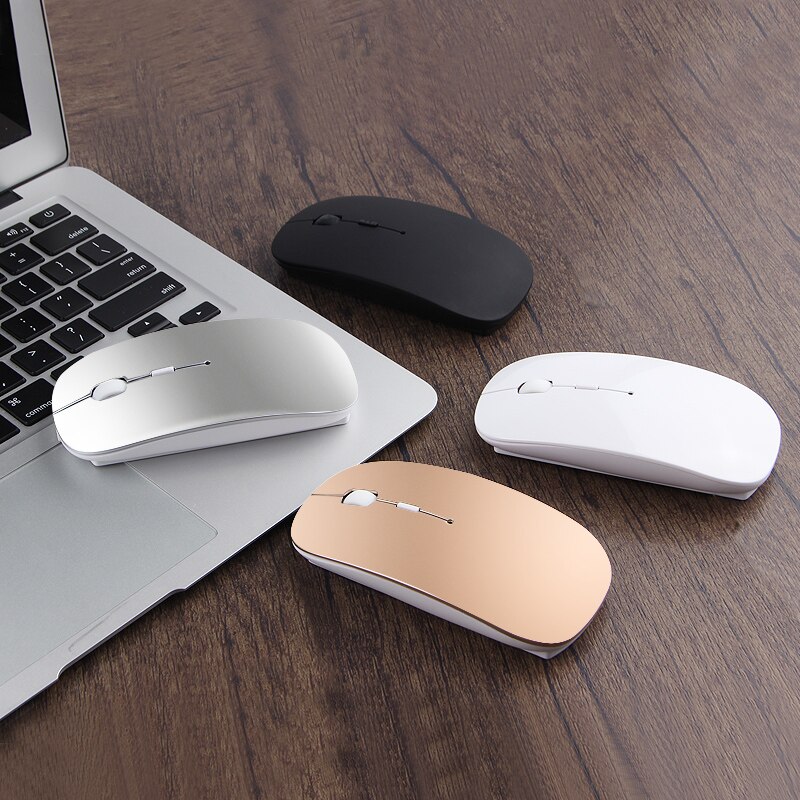 Wireless Bluetooth Mouse For Macbook Air Macbook Pro 13" 16" Imac Laptop PC Rechargeable Mini Silent Mouse