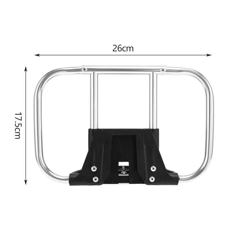 Universal Alloy Bike S-Bag Frame Shoulder Backpack Bascket Bag Frames for Brompton Front Carrier Bicycle Accessories