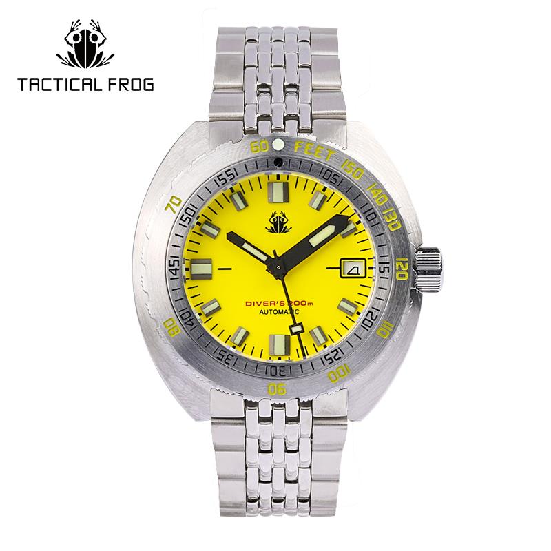Tactical Frog V2 SUB 300T Men Watches Diver NH35 Automatic Self