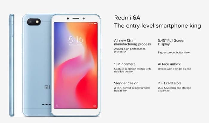 Electron Ph New Arrival Xiaomi Redmi 6a 16gb 2gb Ram 16gb Rom 5 45 Inch Full Screen 13mp 5mp Camera Ai Face Dual Sim Cards Smartphone Mobile Phone Lazada Ph