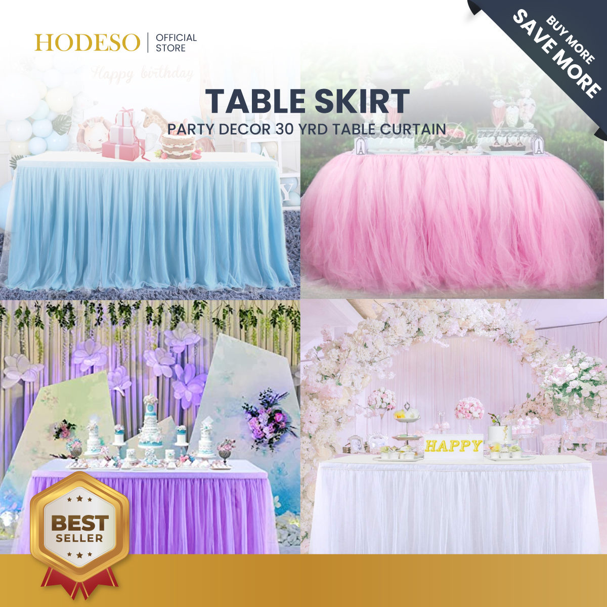 Buy Wholesale China Polyester Table Skirting 1.material: 100% Polyester  2.style: Plain 3.design: Double Deck 4.washab & Polyester Table Skirting  1.material | Global Sources