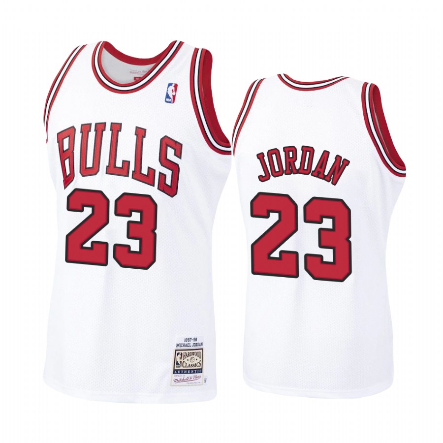 jordan bulls white jersey