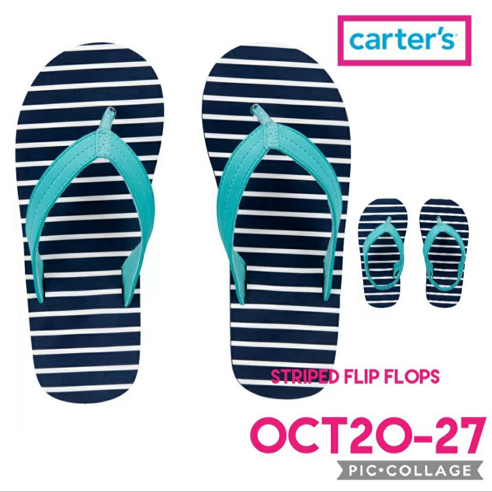 carters baby flip flops