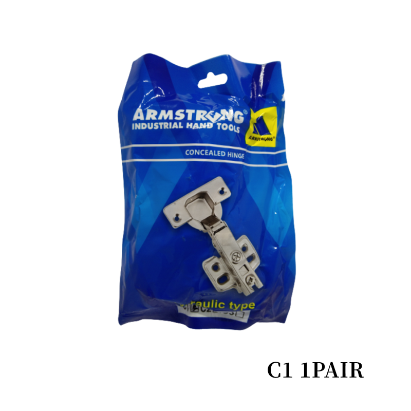 ARMSTRONG Door Hydraulic Hinges Soft Close Concealed Heavy Duty