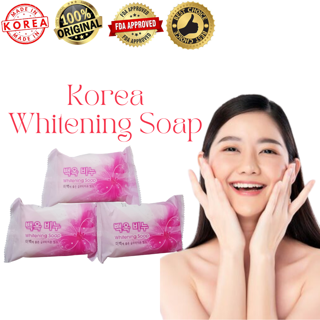 Korean Whitening Soap 100 Authentic Korean Whitening Cleansing Soap w