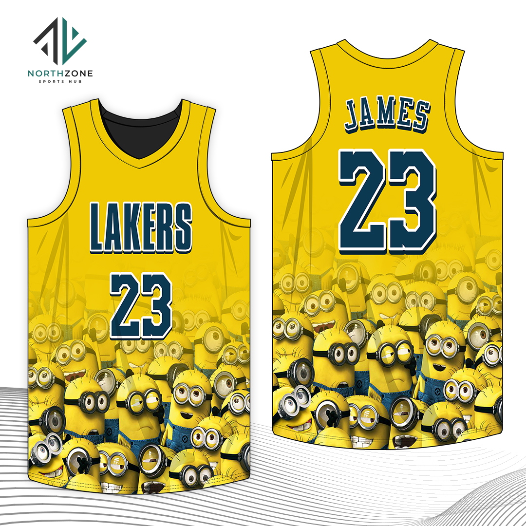 Minion Los Angeles Lakers Basketball Unisex T-Shirt – Teepital