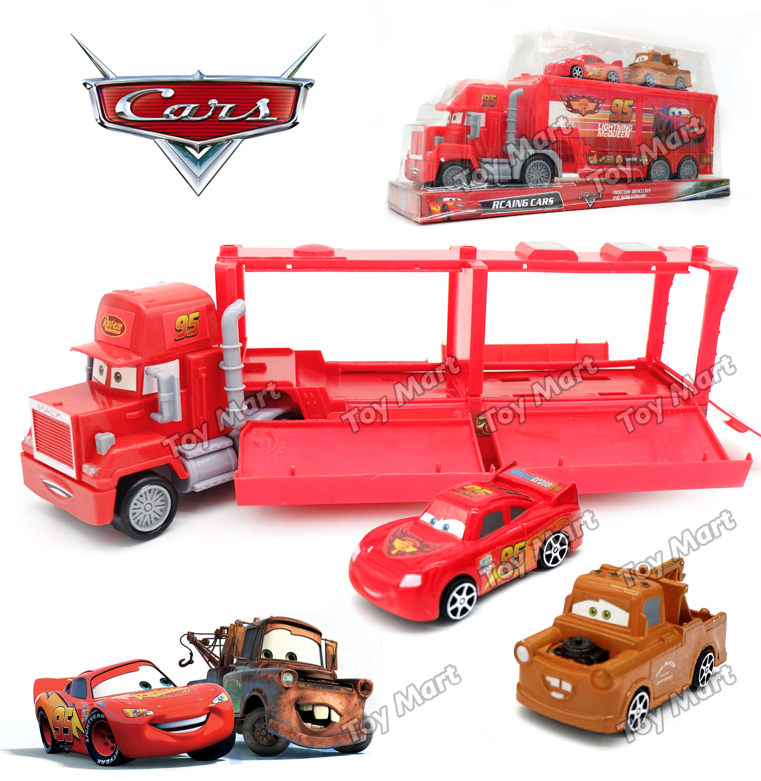 Mack Container Hauler Super Truck with Pull Back Cars McQueen Mater Cartoon  Character Car Set Imported High Quality Children Kids Toy Gift ToyMart Toys  Play Set Simulation Toy | Lazada PH