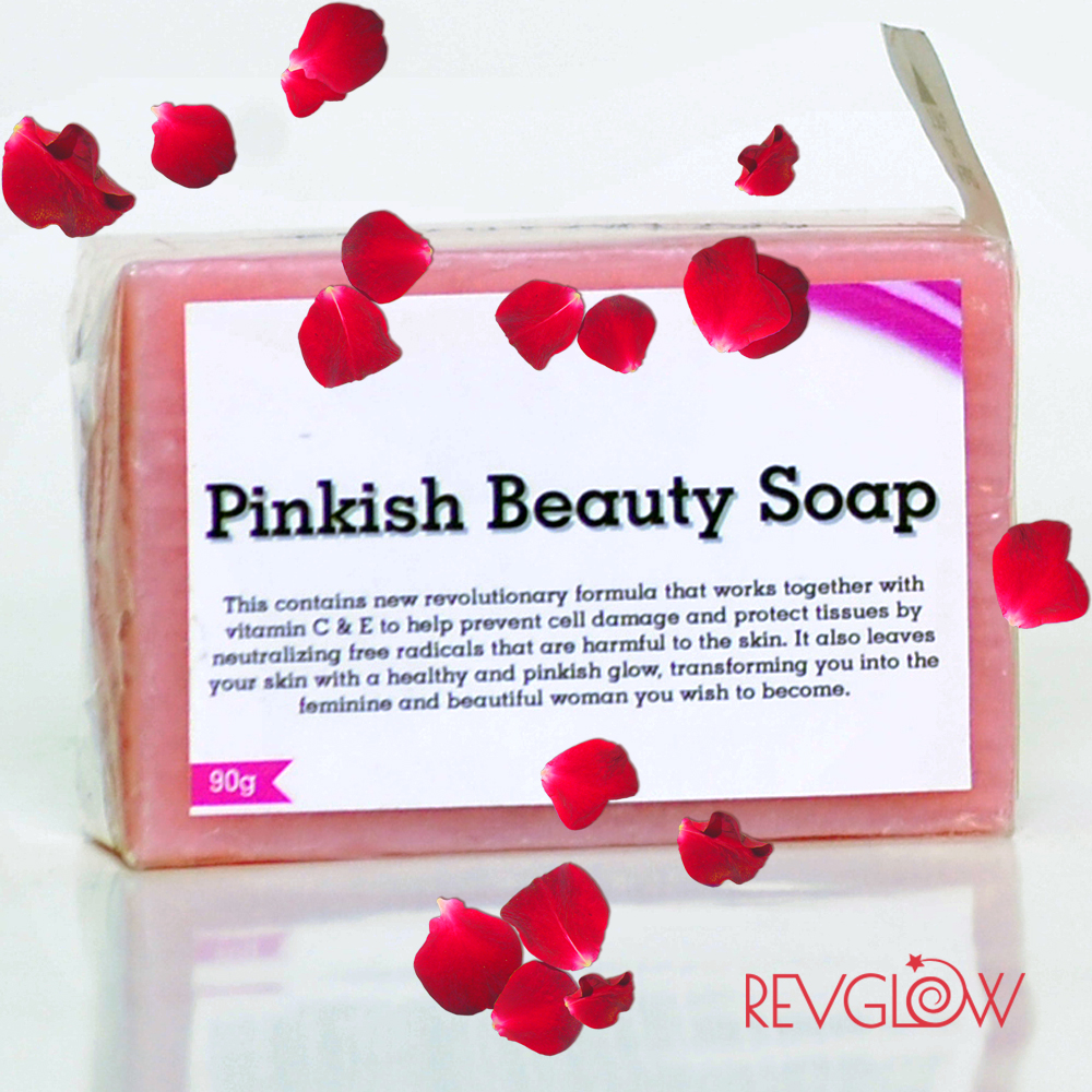 pink glow soap