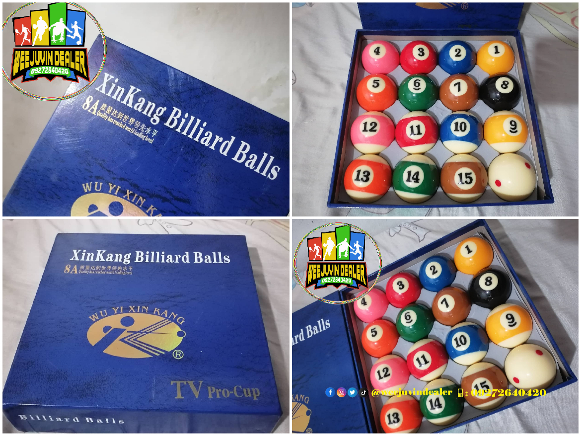 2 SET XinKang Billiard Balls 57.2mm Pool Balls Lazada PH
