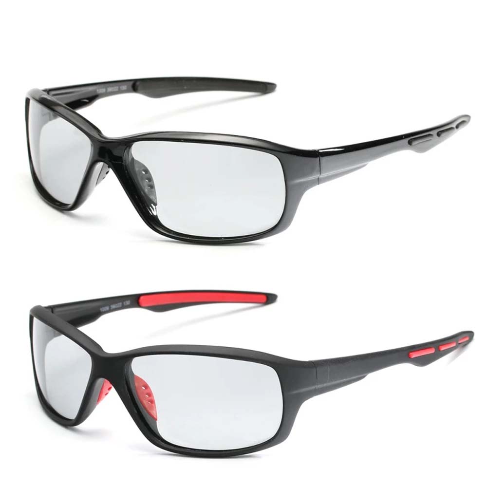 HILBAT Unisex แว่นตาปั่นจักรยานกีฬา UV Protection แว่นตากันแดดผู้ชายแว่นตากันแดดขี่จักรยานแว่นตา Photochromic แว่นกันแดดแว่นสำหรับตกปลา