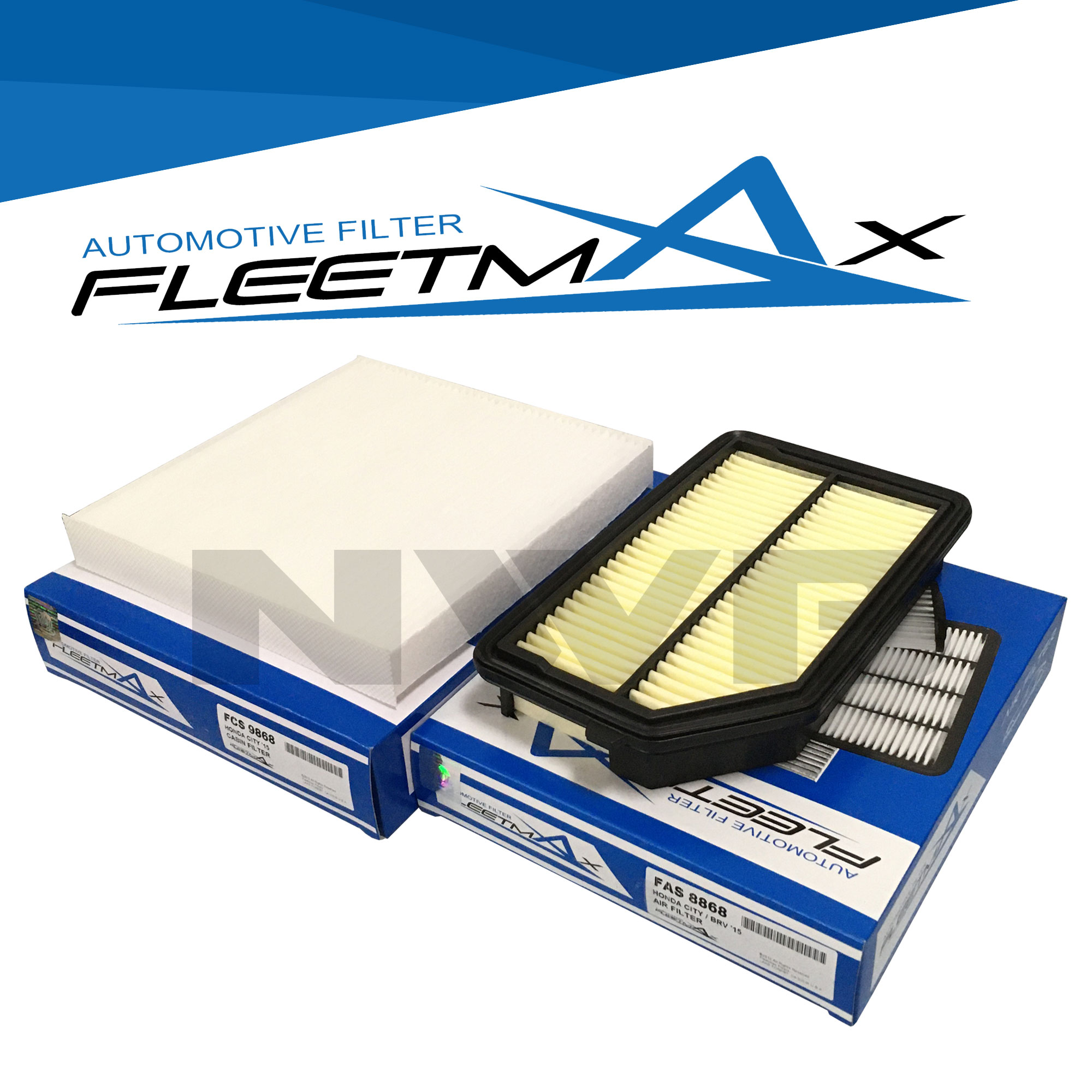 Fleetmax Special Combo Air Filter and Cabin Aircon Filter for Honda