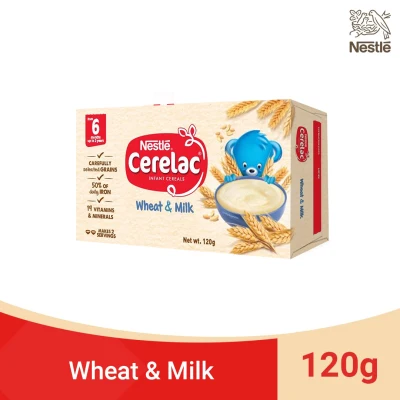 CERELAC Wheat and Milk Infant Cereal 120g