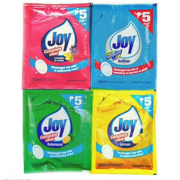 JOY DISHWASHING LIQUID 17 ML / 12'S Lazada PH