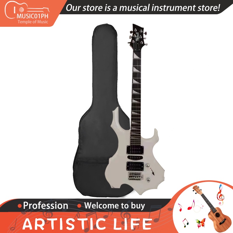 Philippine spot new Shaped Sycamore Wood Electric Guitar Acoustic