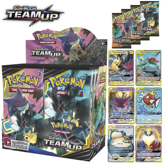 324 Pokemon Card Pokemon Tcg Sun and Moon Team Up Evolutions Booster