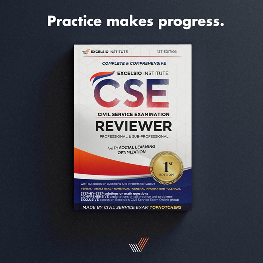 CSE Excelsio Civil Service Exam Reviewer Edition 2022 (๑¯ ¯๑)COD ...