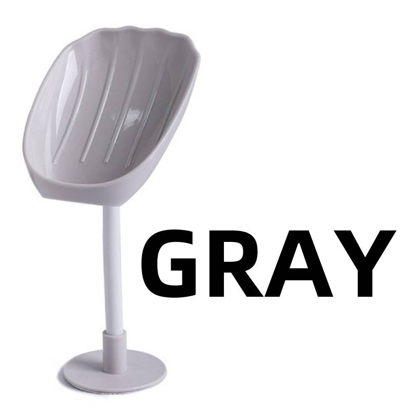 [2202 New] New Seashell Soap Dish Leaf Shape Soap Holder Self Draining