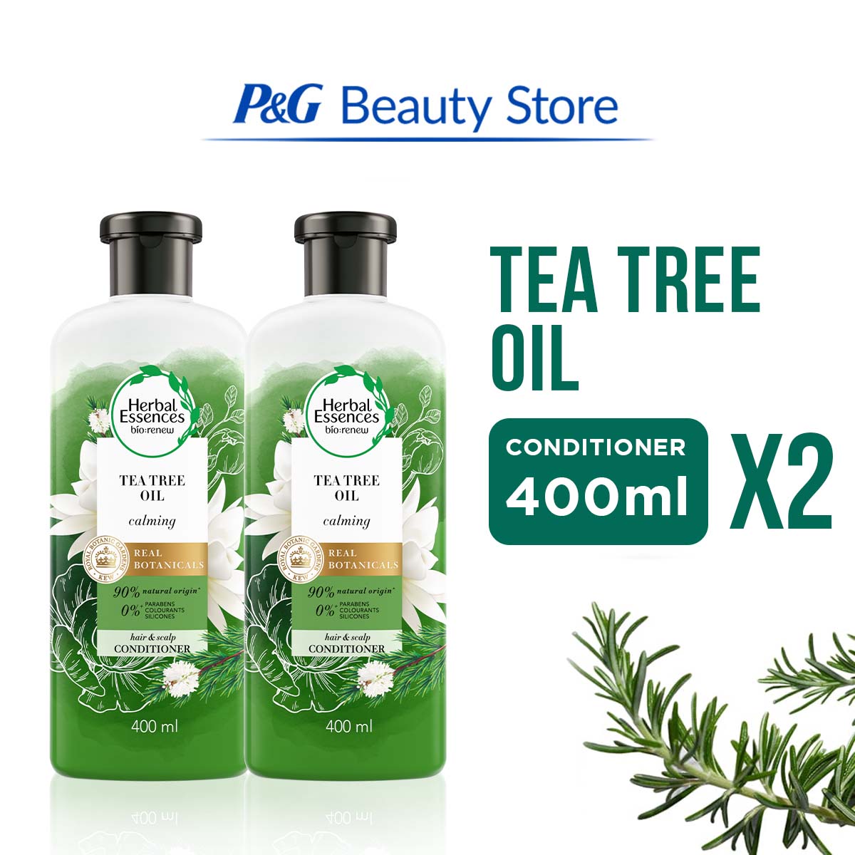 Herbal Essences Tea Tree Oil Conditioner 400mL Duo Lazada PH