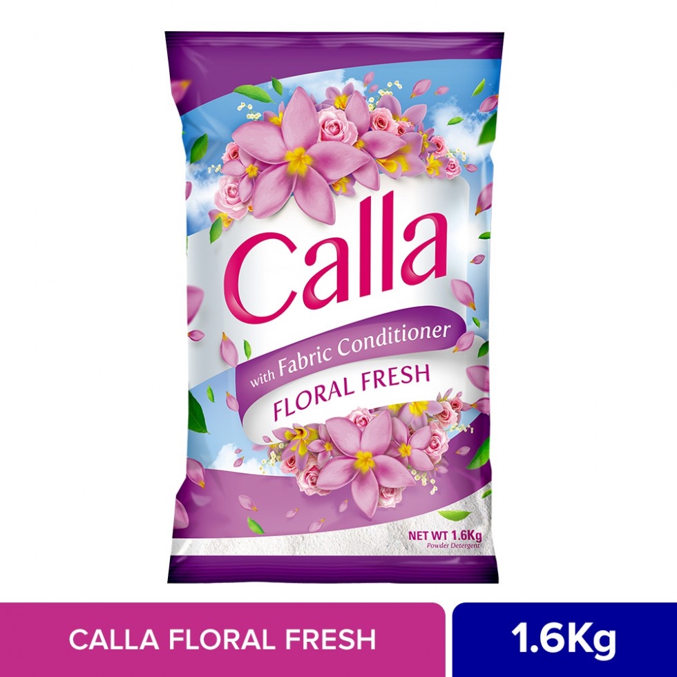 Calla Laundry Detergent Powder Floral Fresh 1.6kg Lazada PH