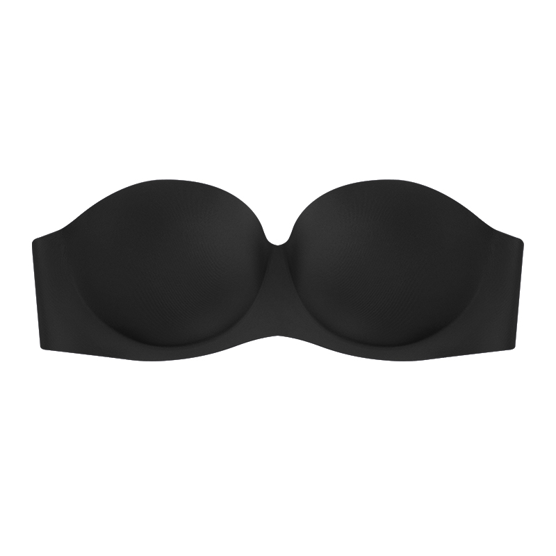 ECMLN Seamless Bandeau Bra Lingerie Wire Free Strapless Tube Top for